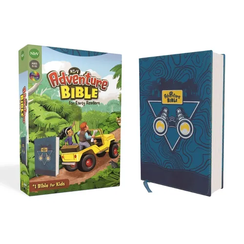 Nirv, Adventure Bible for Early Readers, Leathersoft, Blue, Full Color