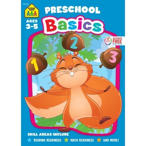 School Zone Preschool Basics Workbook