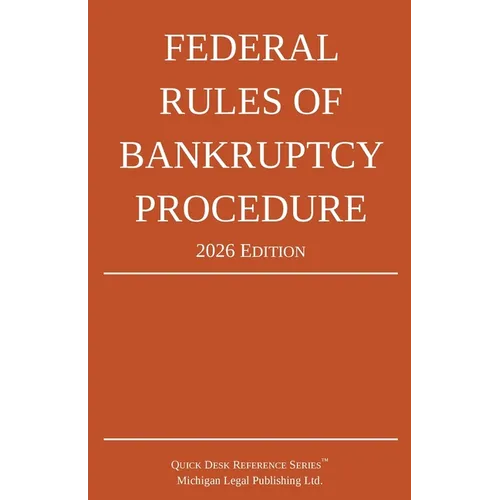 Federal Rules of Bankruptcy Procedure; 2026 Edition: With Statutory Supplement and Index