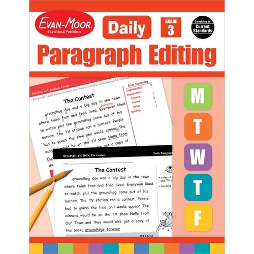 Daily Paragraph Editing Grade 3 Te