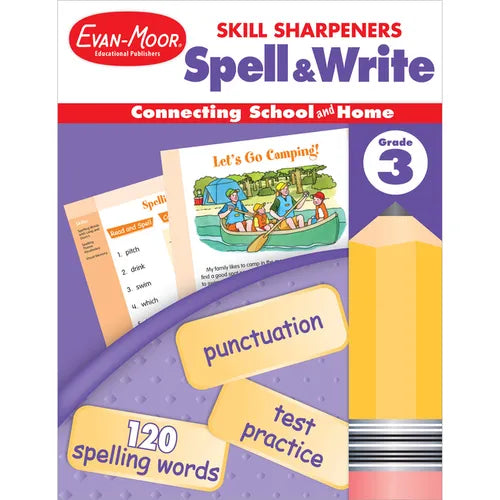 Skill Sharpeners: Spell & Write Grade 3