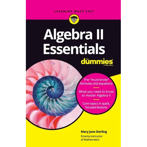 Algebra II Essentials for Dummies